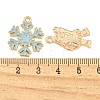 20Pcs Christmas Theme Alloy Enamel Pendants FIND-U010-10-3