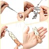 Stainless Steel Portable Lipstick Pouch Pendant Decorations HJEW-FS00108-3