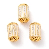 Alloy Enamel Beads ENAM-B001-01B-1