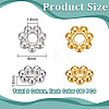 600Pcs 2 Colors Alloy Spacer Beads FIND-UN0010-57-3