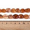 Dyed & Heated Natural Agate Beads Strands G-N359-15A-09-5