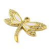 Ion Plating(IP) Real 18K Gold Plated 304 Stainless Steel Rhinestone Pendants STAS-P341-04G-01-2