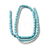 Synthetic Turquoise Dyed Beads Strands G-E594-10-2