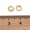Brass Ring Charm Connectors KK-CBA50B0-24G-3