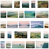 50Pcs PVC Waterproof Landscape Stickers PW-WGBC780-01-2