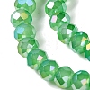 Baking Electroplate Glass Beads Strands LS-DGLA-A039-J6MM-B03-4