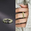 Natural Jade Stretchy Finger Rings FS-WG01730-20-1