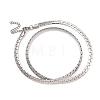 Non-Tarnish 304 Stainless Steel Chain Necklaces NJEW-R266-08P-2