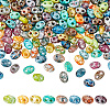 1200Pcs Picasso Glass Seed Beads EGLA-NB0001-33-1