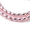 Electroplate Beads Strands X-EGLA-H104-02G-3