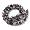 Natural Charoite Beads Strands G-C270-O03-08-3