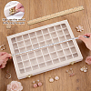 MDF Covered with Velvet Jewelry Grid Display Cases for Earrings Rings AJEW-WH0643-094B-3