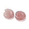 Natural Strawberry Quartz Conch Display Decorations DJEW-D303-01O-2