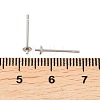 Tarnish Resistant 304 Stainless Steel Stud Earring Findings STAS-Q036-1-3