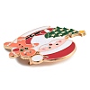 Christmas Theme Alloy Enamel Brooches JEWB-S022-03C-3