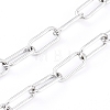 304 Stainless Steel Paperclip Chains CHS-D027-02P-2