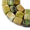 Natural Serpentine Beads Strands G-D098-D06-4