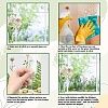 Self-Adhesive Electrostatic PVC Window Sticker DIY-WH0457-002-3