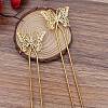 Ancient Style Brass Hair Fork Finding PW-WG3DF9A-02-1