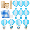 Paper & Iron Ball Lantern Party Decor AJEW-NB0009-45B-1