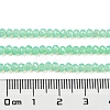 Baking Painted Transparent Glass Beads Strands DGLA-A034-J2mm-B05-5