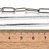 Non-Tarnish 304 Stainless Steel Chain Necklaces NJEW-JN02767-5