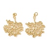 Brass Pendants KK-L255-01G-04-1