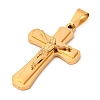 PVD Vacuum Plating 304 Stainless Steel Pendants STAS-H192-06C-G-1-2