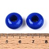 Opaque Acrylic European Large Hole Beads SACR-N019-03B-3