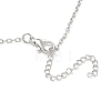 Cat Shape Alloy Rhinestone Pendant Necklaces FS-WG5CA0C-01-3