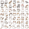 100Pcs PVC Adhesive Waterproof Stickers Self-Adhesive Stickers PW-WG0E3C4-01-4