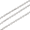 Tarnish Resistant 304 Stainless Steel Cable Chains CHS-Q001-08-100m-1