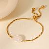 Fashion Stainless Steel Boston Link Chains Slider Bracelets LS-EE0272-4