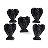 Synthetic Blue Goldstone Gemstone Carved Angle Figurines GG-CBA8396-A14-1