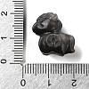 Natural Silver Sheen Obsidian Carved Beads GG-G004-01F-3