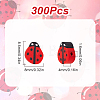 300Pcs Handmade Polymer Clay Beads CLAY-SC0002-24B-2