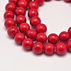 Natural Mashan Jade Beads Strands G-H1626-8MM-33-2