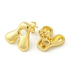 Rack Plating Brass Earrings EJEW-S222-01G-A-2