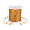 2 Rolls Round PET Metallic Thread MCOR-TADJ0001-01D-01-1