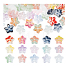 150Pcs 15 Colors Handmade Transparent Lampwork Beads GLAA-PH0004-03-6