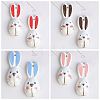 Handmade Porcelain Big Pendants PORC-C010-08-1