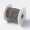 Tarnish Resistant 304 Stainless Steel Curb Chains Twisted Chains CHS-L014-11P-2