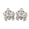 Brass Micro Pave Cubic Zirconia Charms KK-Q809-01P-1