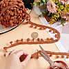 Polyester Tassel Lace Trim OCOR-WH0073-92A-3
