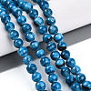 Natural Persian Jade Beads Strands G-A255-A02-01F-1