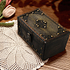 Vintage Wood Jewelry Treasure Chest CON-WH20002-17-4