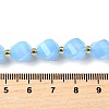 Natural Quartz Dyed Beads Strands G-U023-A02-01-5