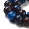 Natural Blue Opal Beads Strands G-H045-A02-6MM-3