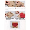 Christmas Themed DIY Nail String Art Kit for Adults DIY-P014-D04-7