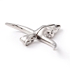 Tibetan Style 304 Stainless Steel Pendants STAS-P305-41AS-3
